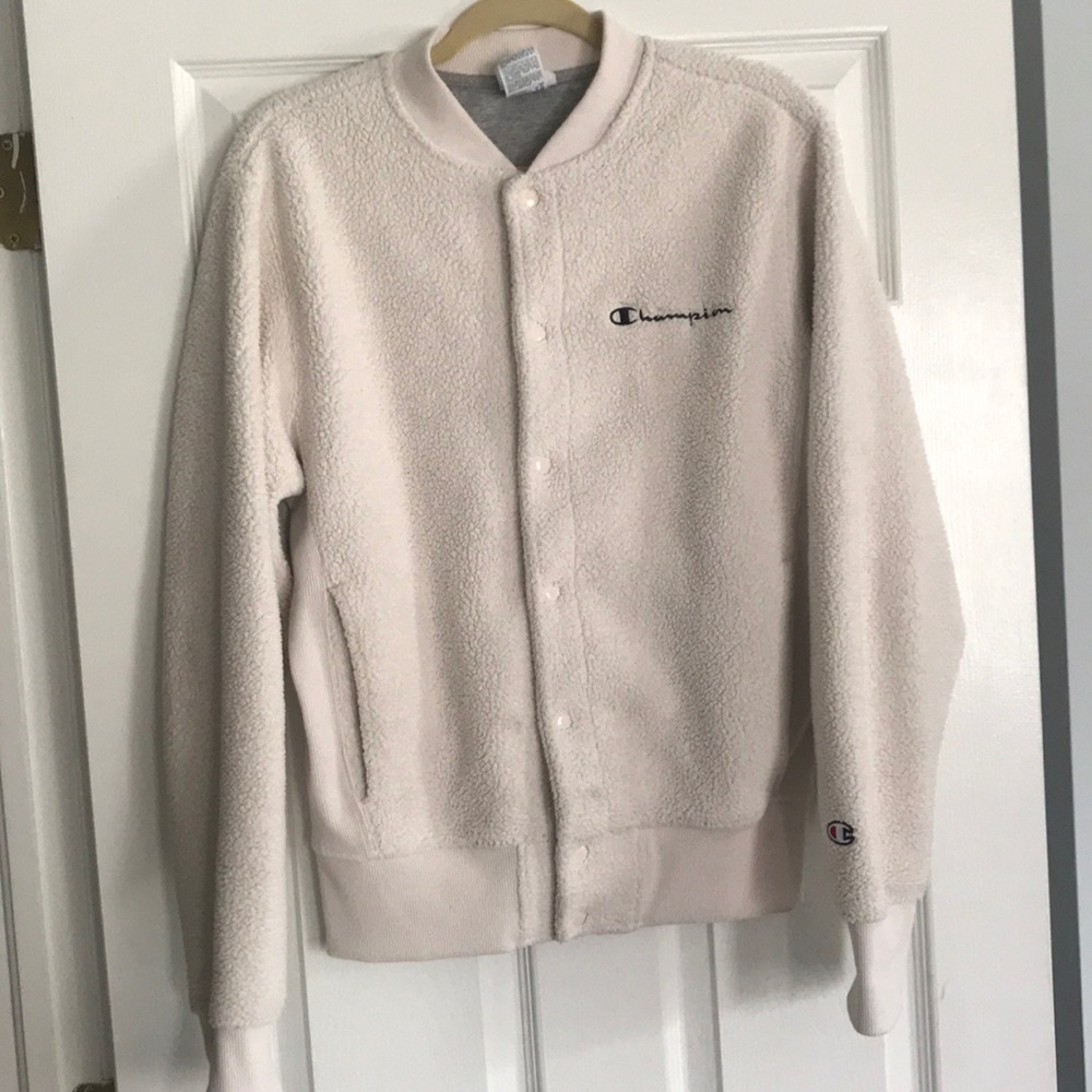 White champion button up